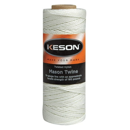 - KESON MASON TWINE 1090 FT L NYLON WHITE WT1090