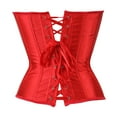 thumbnail image 3 of Grebrafan Boned Corsets Bustier Top Women Red XS, 3 of 5