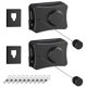 thumbnail image 1 of 2Pcs Tendedero Retractil Pared, 5.2M Ajustable Tendederos Retractiles de Pared para Interiores y Exteriores con 10 Pinzas para Ropa para Dormitorios,Baños,Balcón,Patio,Camping, 1 of 7