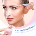 thumbnail image 3 of EXLEAF 6 Pieces Eyebrow Razor Set,Mini Razor Trimmer with Precision Cover for Women'S Face,Lip Hair Removal and Makeup Brow Razor, 3 of 7