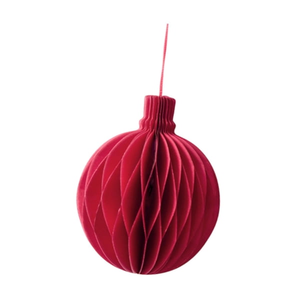 Adorno navideño de panal, colgante navideño, regalo decorativo para Navidad 8x10 cm