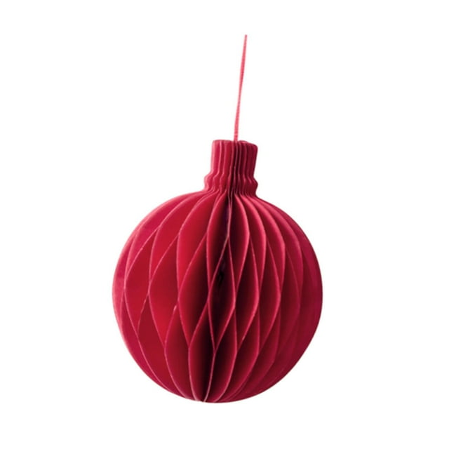 Adorno navideño de panal, colgante navideño, regalo decorativo para Navidad 8x10 cm