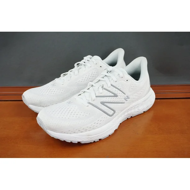 New Balance 880 Fresh Foam Men's 10.5 White Mesh Lace Up Low Top Sneaker Shoes