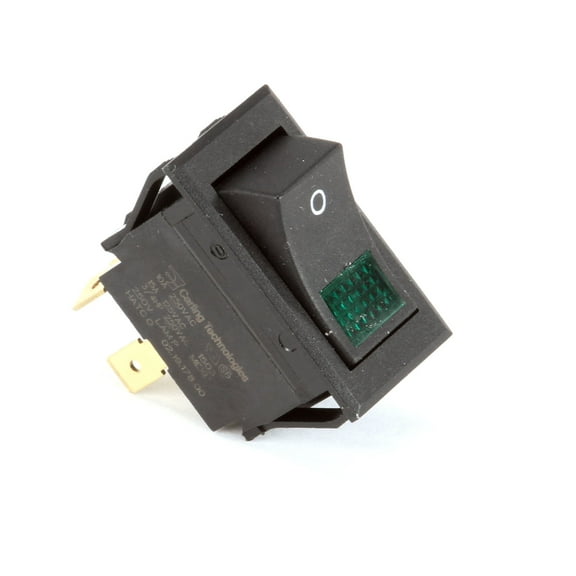 Hatco 02.19.178.00 Switch Roc DPST 250 Volt 10 Amp Green