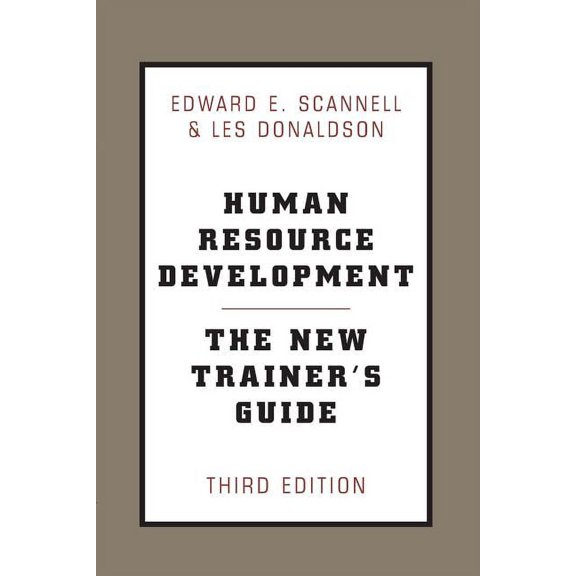 Human Resource Development : The New Trainer's Guide (Paperback)