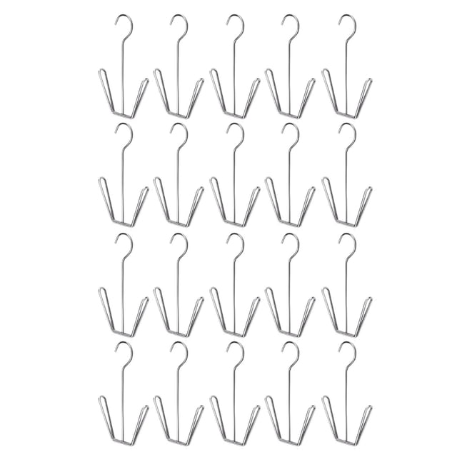 20 ganchos para colgar zapatos, tendedero premium para secar zapatos, ideal para el hogar, apartamento o dormitorio. B