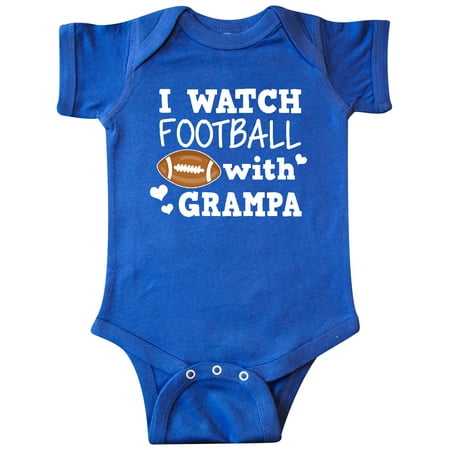 

Inktastic I Watch Football with My Grampa Gift Baby Boy Bodysuit