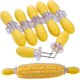 thumbnail image 2 of Corn Skewers, 12PCS BBQ Corn Cob Skewers Stainless Steel Kitchen Fruit Forks, 2 of 5