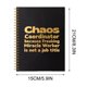 thumbnail image 3 of Cuaderno de diario de trabajo | 160 Páginas | Encuadernación duradera para notas diarias | Diseño plano | Amplio espacio para escribir | Versátil para la oficina o el hogar | Planificador, 3 of 7