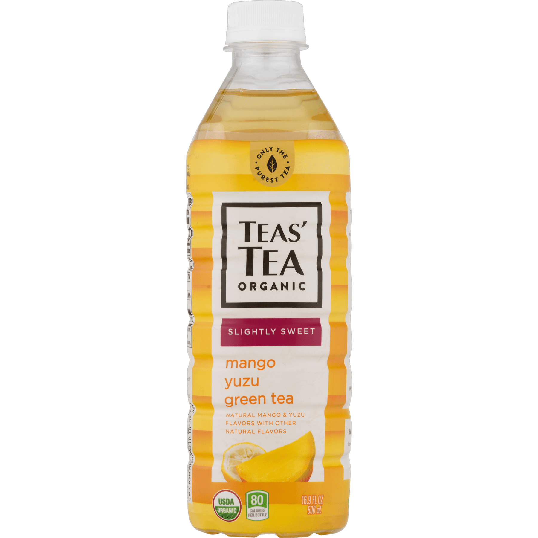 Teas Tea Organic Green Tea Mango Yuzu 16 9 Fl Oz Walmart Com