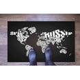 thumbnail image 6 of Bedroom Rug, Salon Rug, Front Door Rug, Modern World Map Rug, Map Rug, Accent Rug, Step Rug, Office Rug, Modern Map Rug, Custom Rugs, 3.3'x9.2' - 100x280 cm, 6 of 8