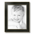thumbnail image 2 of ArtToFrames 11" x 14" Honors Black with Gold Picture Frame, 11x14 inch Black Wood Poster Frame (WOM-5158), 1 Pack, 2 of 6
