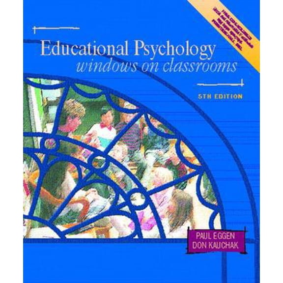Pre-Owned Educational Psychology: Windows on Classrooms (5th Edition, Book & CD-ROM) (Paperback) 013017176X 9780130171764