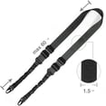 thumbnail image 2 of LAICAIW Two Points Rifle Sling with Length Adjuster Traditional Sling with Metal Hook for Outdoors, 2 of 5