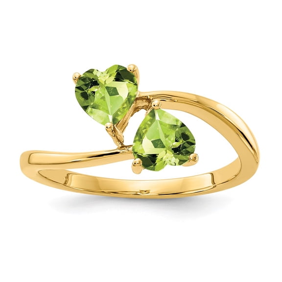 14K Yellow Gold Ring Band 2 mm Gemstone Mounting