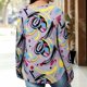 thumbnail image 2 of TaTaai Stretchy Lightweight Printed Women's Loose Fit Long Sleeve Round Neck Top Sophisticated for Commute Work Daily Casual Gift, 2 of 7