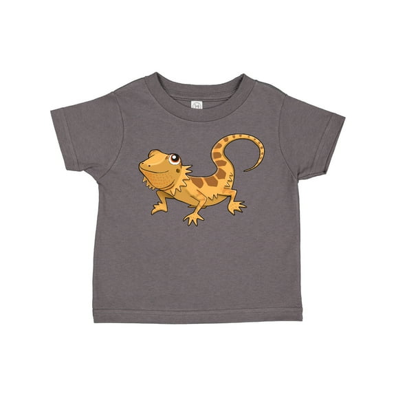 Inktastic Cute Smiling Bearded Dragon Boys or Girls Toddler T-Shirt