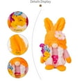 thumbnail image 3 of Tyidzon Gnome Doll Easter Decorations, Easter Bunny Gnomes Ornaments, Easter Tabletop Centerpiece Spring Easter Decor Bunny for Home Room Party Decorations, 3 of 4