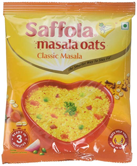 Saffola Masala Oats Classic Masala40g X12 Pack