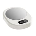 thumbnail image 1 of Calentador de tazas de café para café Calentador de bebidas eléctrico con pantalla digital inteligente con blanco, 1 of 7