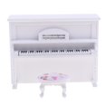 thumbnail image 2 of Piano de Muñeca en Miniatura de , Piano de Muebles en Miniatura de 1:12 , para Adorno de Baoblaze dollhouse piano, 2 of 8