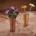 thumbnail image 1 of unbranded Florero Decorativo Dorado De Acero Inoxidable Resistente Para Uso Prolongado Y Estilo Retro, 1 of 8