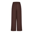 thumbnail image 3 of YDLCAFD Womens Casual High Waist Pants Drawstring Loose Fit Summer Pants Trousers, 3 of 5