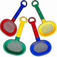 thumbnail image 1 of Kids Beach Toy Set with Sand Sifter and Shovels, 4-Piece Outdoor Play Gift Bundle, 1 of 3