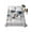 Off-White, variant on Queen Flat Sheet Only Spring Blue Brown Flower on Wood Board Soft Microfiber Cooling Bedding Sheets Watercolor Floral Flat Bed Sheet
