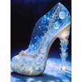 thumbnail image 1 of Fantasy High-Heeled Landscape Diamond Painting New 2023 DIY Mosaic Diamond Embroidery Dream Princess Shoes 5D Cross Stitch S468round 45x60cm Gao Jinjia LED, 1 of 2