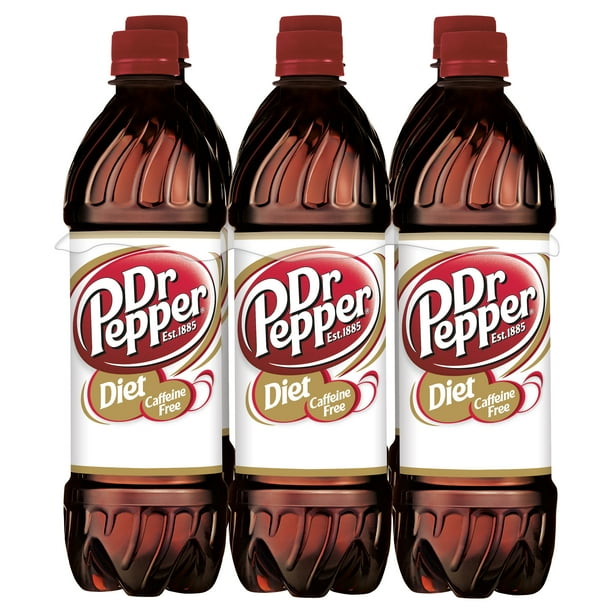 Diet Dr Pepper Caffeine Free Cherry Cola Soda Pop 16 9 Fl Oz 6 Pack Bottles Walmart Com Diet Dr Pepper Caffeine Free Cherry Cola Soda Pop 16 9 Fl Oz 6 Pack Bottles Walmart Com