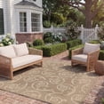 thumbnail image 3 of Safavieh Courtyard Jessica Paisley Indoor/Outdoor Area Rug, Dark Beige/Beige, 5'3" x 7'7", 3 of 9