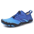 thumbnail image 2 of KANG Fashion Men's & Women's Outdoor River Trekking Shoes, Breathable Mesh Water Shoes, Non- All-Terrain Sneakers for the Beach, Fitness, Cycling, and Athleisure Blue 42, 2 of 6