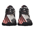 thumbnail image 5 of WeStHighland Black Terrier American flag US Shoes Sneakers Black Size 7.5, 5 of 7