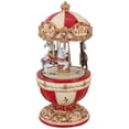 thumbnail image 6 of Northlight Horses and Cupids Animated Musical Carousel - 7.25", 6 of 6