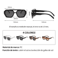 thumbnail image 3 of 4 pzs Lentes De Sol Mujer y hombre  Malubero Multicolor, 3 of 5
