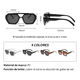 thumbnail image 3 of 4 pzs Lentes De Sol Mujer y hombre  Malubero Multicolor, 3 of 5