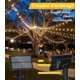 thumbnail image 3 of LED Outdoor String Lights: 15M Solar Fairy Lights Outdoor 3 Modes with G40 LED Bulbs IP65 Waterproof Outdoor Lamp String Lights for Garden Patio Wedd, 3 of 5