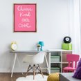 thumbnail image 3 of Stupell Industries Choose Kind Over Cool Typography Painting Brown Floater Framed Art Print Wall Art, 25 x 31, 3 of 10