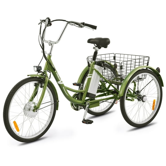 Viribus 26" Electric Tricycle for Adults with 250W Motor 36V 10Ah Battery