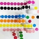 thumbnail image 2 of 9-Pack Self-Adhesive Round Stickers Round Label Color Sticker Self-Adhesive Round Labels for Office Supplies, 2 of 4