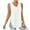 White, variant on Giftesty Tank Tops for Women Summer Casual Solid Color V Neck Sleeveness Tops Loose Thank Blouses