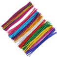 thumbnail image 4 of 200pcs Bricolaje Palos con purpurina Twist Glitter Sticks Christmas Twist Sticks DIY Christmas Stick (Rojo), 4 of 5