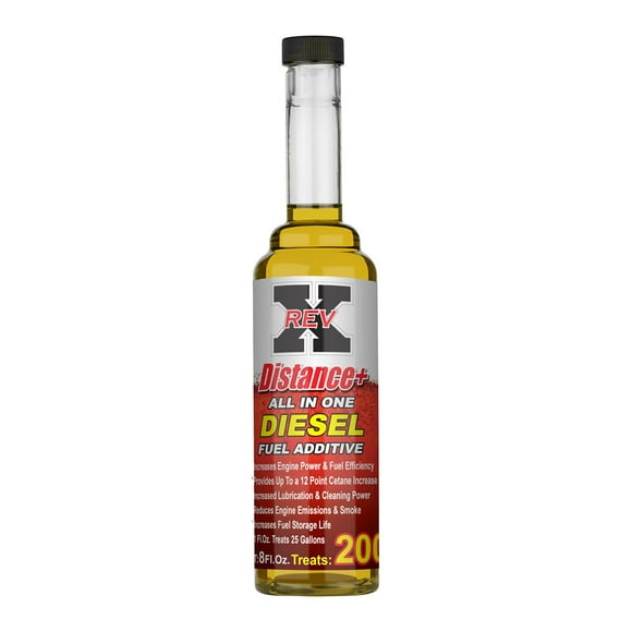 REV X Distance + Additif de Carburant Diesel - 8 oz. Friandises 200 Gallons