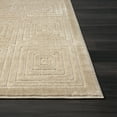 thumbnail image 6 of LR Home Astra 5' x 7' Beige Geometric Plush Indoor/Outdoor Area Rug Rug, 6 of 8