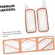 thumbnail image 3 of Estante para almacenamiento plegable, organizador de artículos diversos, adhesivo, montaje en pared para baño de ducha, organizador de almacenamiento de maquillaje, estantes blancos, 1 ud., 3 of 5