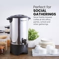 thumbnail image 5 of Elite Gourmet 40-Cup Stainless Steel Percolator Coffee Urn, 5 of 7
