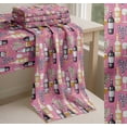 thumbnail image 6 of Soimoi Cotton Cambric Fabric Grapes,Wine Glass & Bottle Print Sewing Fabric Yard 56 Inch Wide, 6 of 7