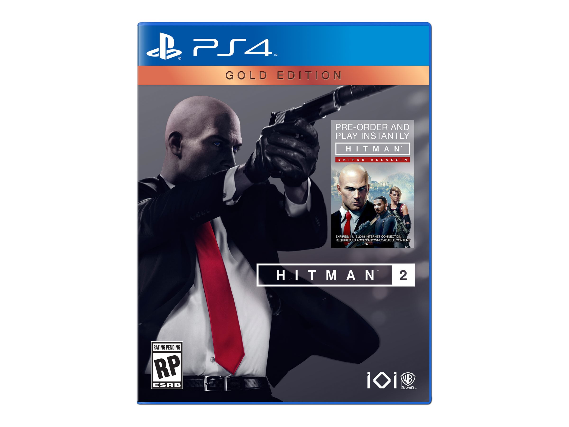 Hitman 2, Warner Bros, PlayStation 4, - Walmart.com