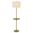 thumbnail image 2 of 150W 3 Way Crofton Metal Floor Lamp With Centered Metal Tray Table With 2 Usb Charging Ports And Weighted Metal Base -, 2 of 3